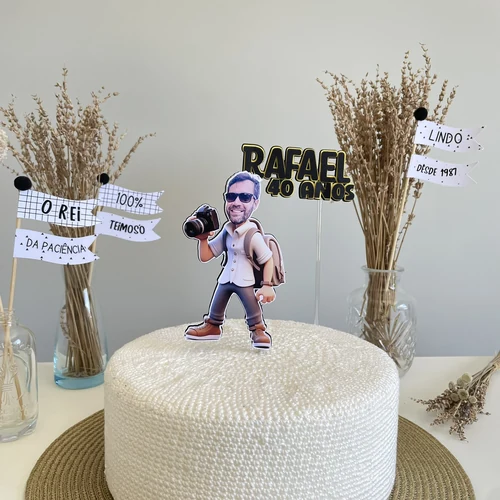 Decoração de festa 40 anos — Festaria