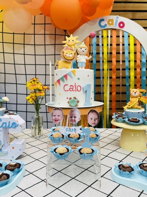 Decoração de festa Animais — Festaria