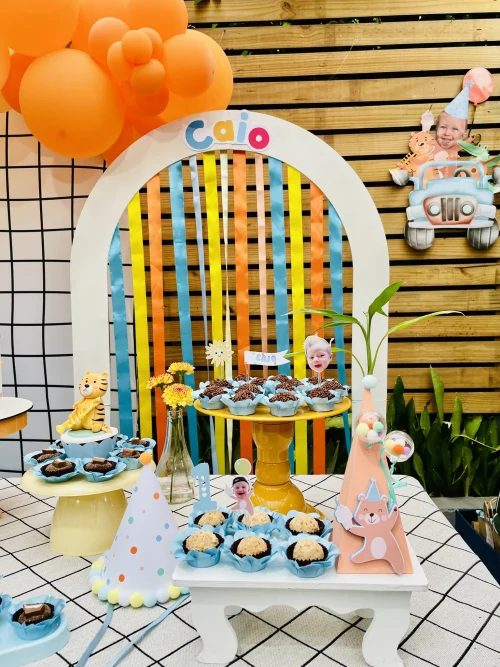 Decoração de festa Animais — Festaria