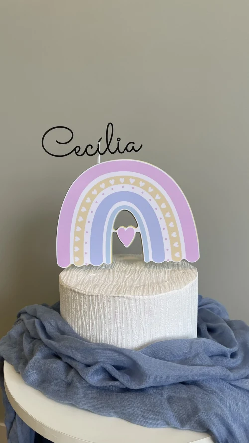 Decoração de festa Arco íris — Festaria