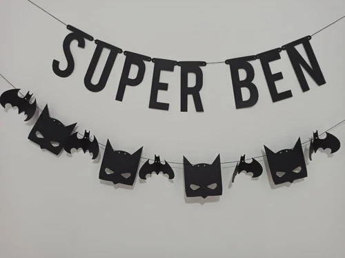 Decoração de festa Batman — Festaria