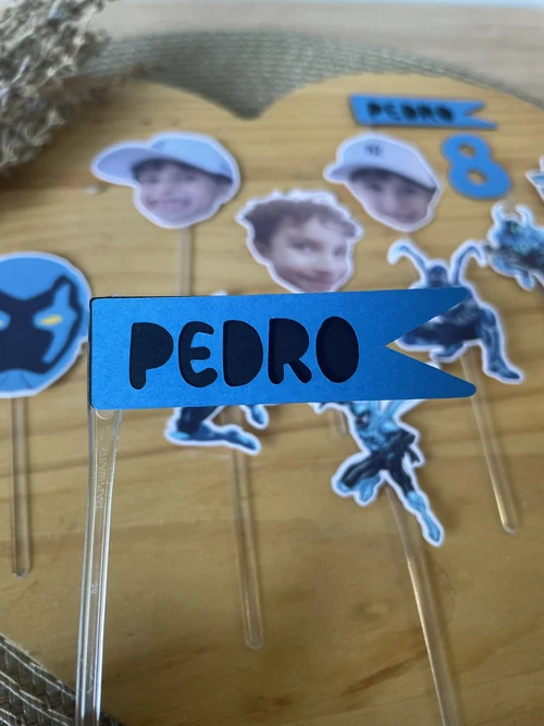Decoração de festa Besouro Azul — Festaria
