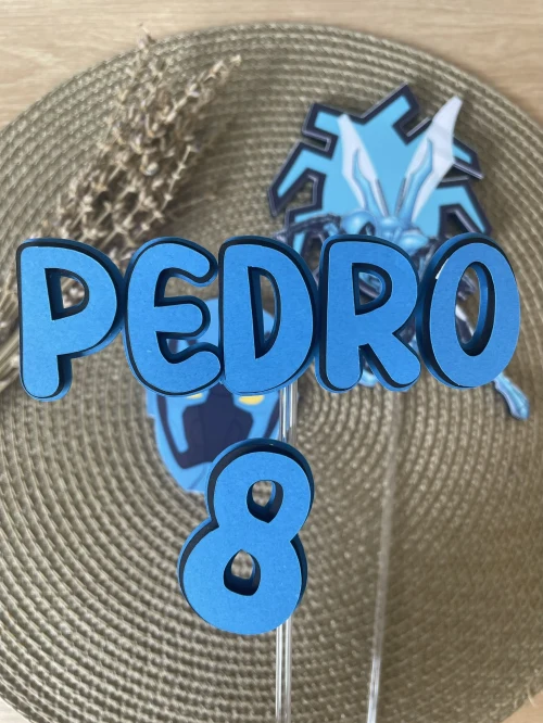 Decoração de festa Besouro Azul — Festaria