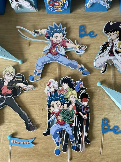 Decoração de festa Beyblade — Festaria