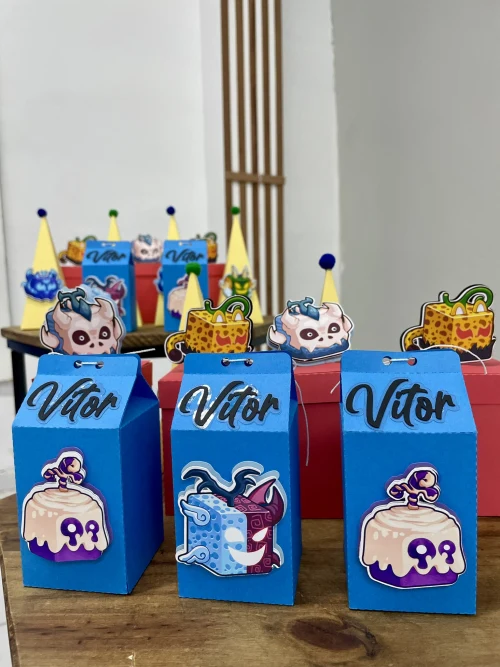 Decoração de festa Blox Fruit — Festaria