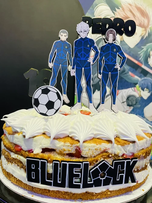 Decoração de festa Blue Rock — Festaria