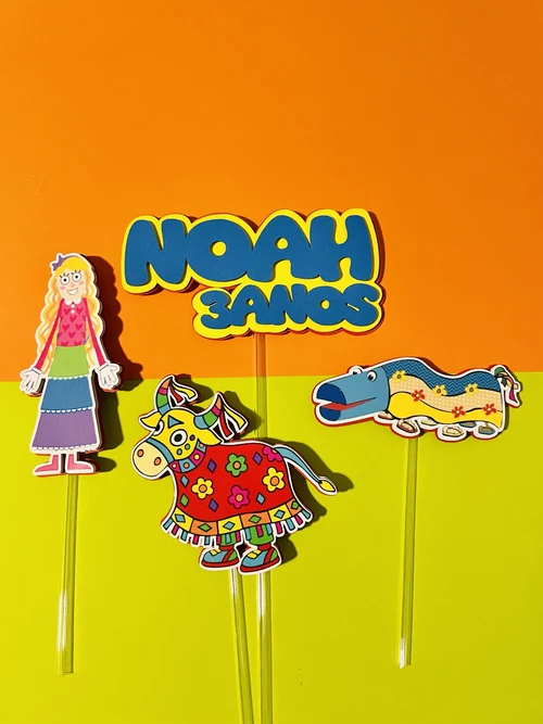 Decoração de festa Boi de Mamão — Festaria