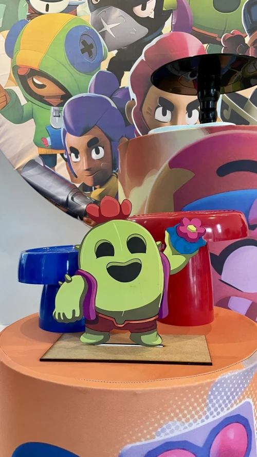 Decoração de festa Brawl Stars — Festaria