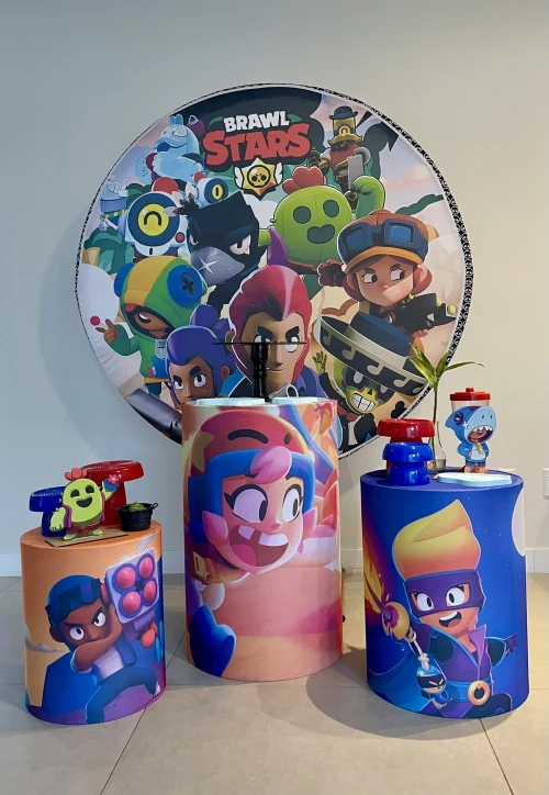 Decoração de festa Brawl Stars — Festaria