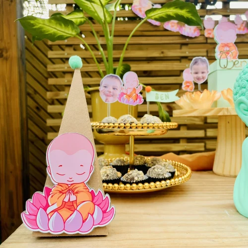 Decoração de festa Buda baby — Festaria