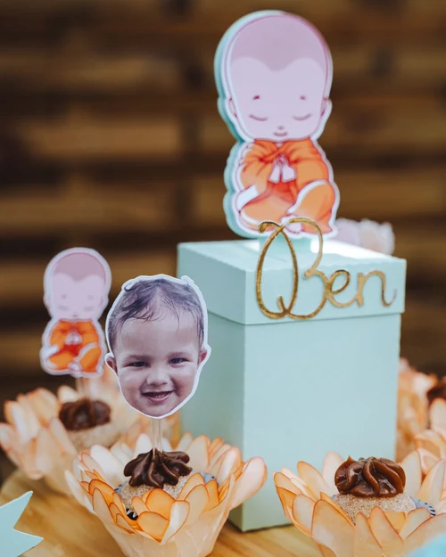 Decoração de festa Buda baby — Festaria