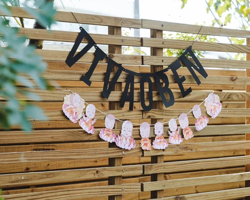 Decoração de festa Buda baby — Festaria