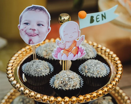 Decoração de festa Buda baby — Festaria