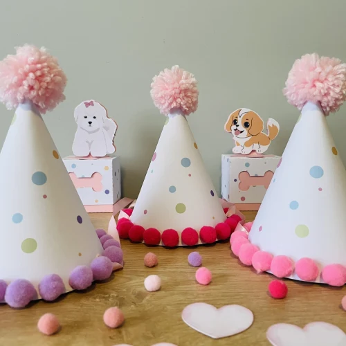 Decoração de festa Cachorrinhos — Festaria