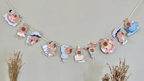 Decoração de festa Capivara — Festaria
