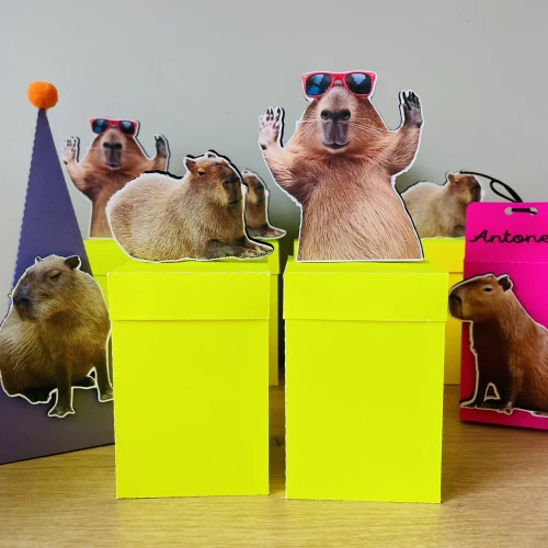 Decoração de festa Capivara — Festaria