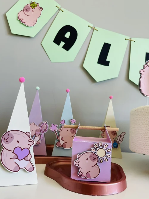 Decoração de festa Capivara — Festaria