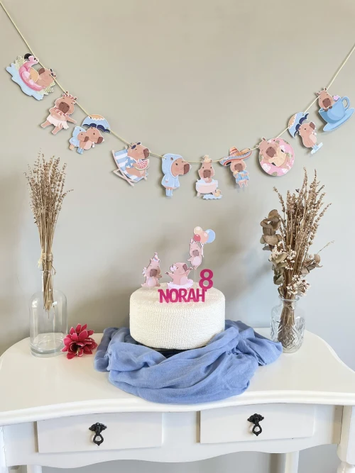 Decoração de festa Capivara — Festaria