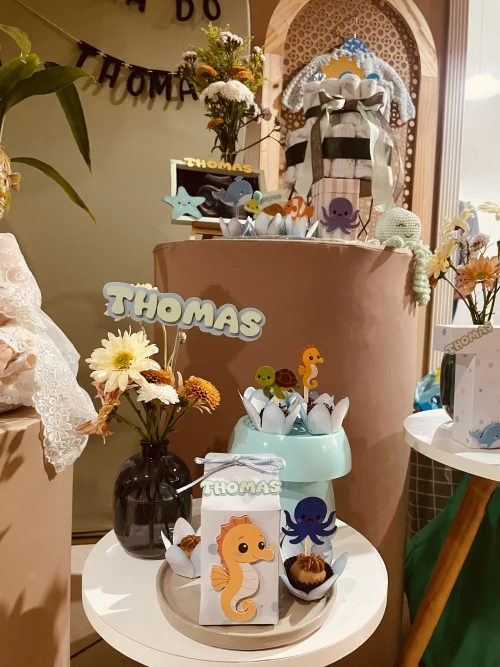Decoração de festa Chá de Bebê — Festaria