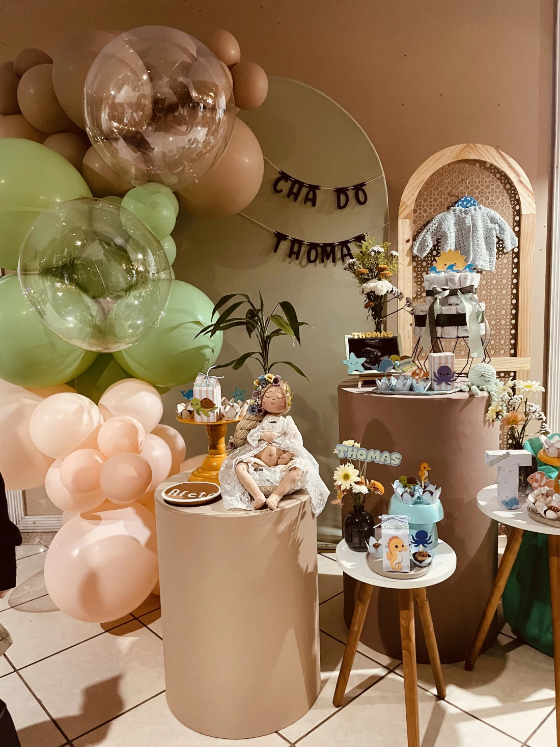 Decoração de festa Chá de Bebê — Festaria