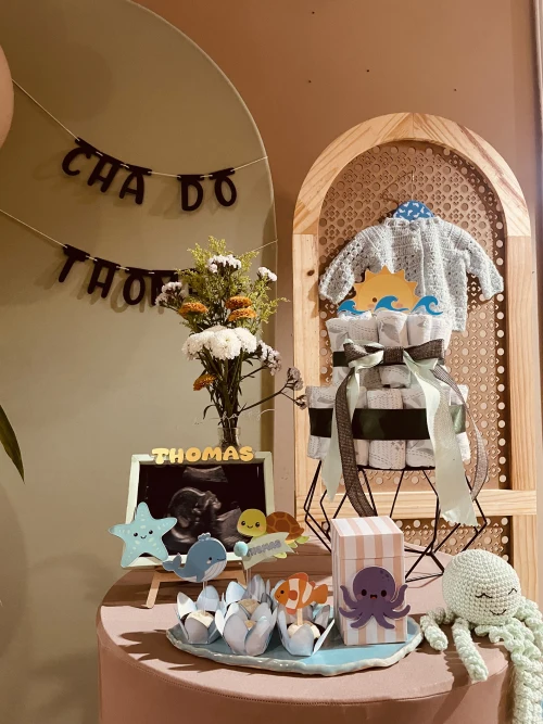 Decoração de festa Chá de Bebê — Festaria