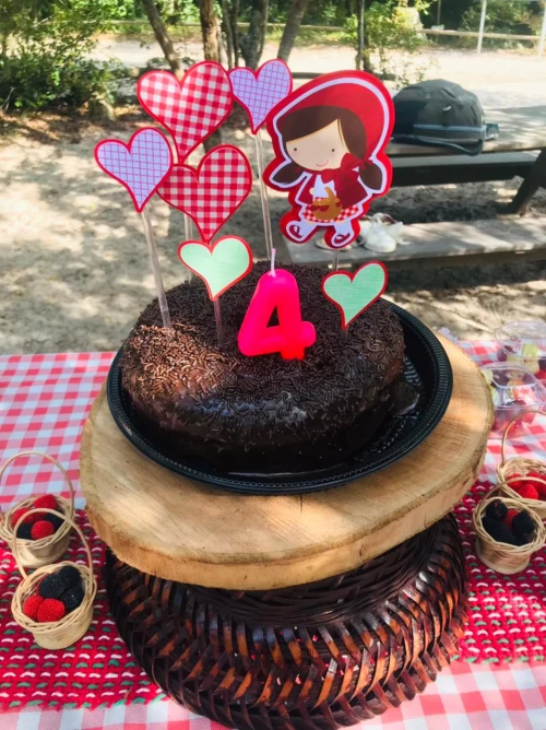Decoração de festa Chapeuzinho Vermelho — Festaria