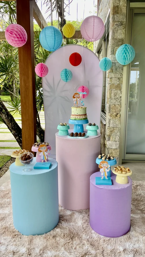 Decoração de festa Cientista — Festaria