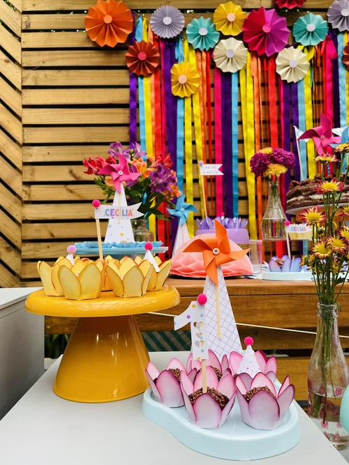 Decoração de festa Colorido — Festaria