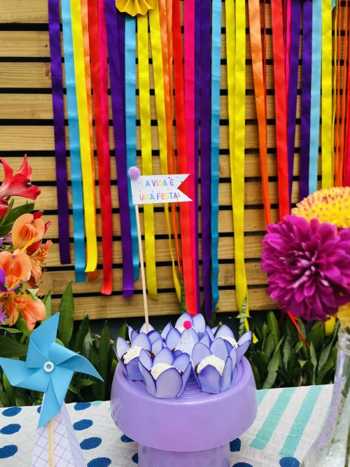 Decoração de festa Colorido — Festaria