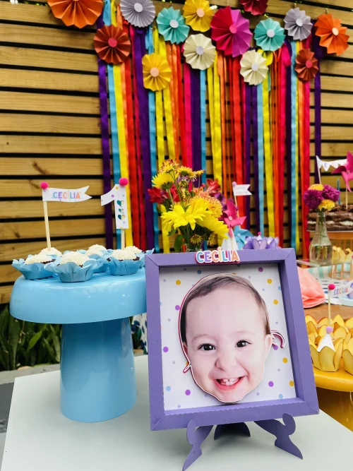 Decoração de festa Colorido — Festaria