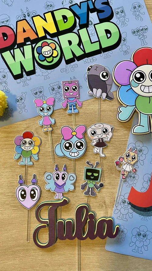 Decoração de festa Dandy's World — Festaria