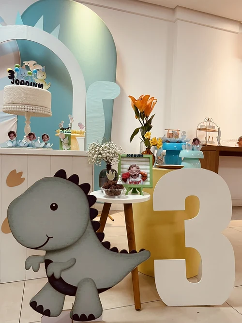 Decoração de festa Dinossauro — Festaria