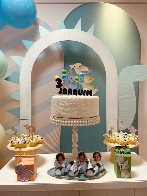 Decoração de festa Dinossauro — Festaria
