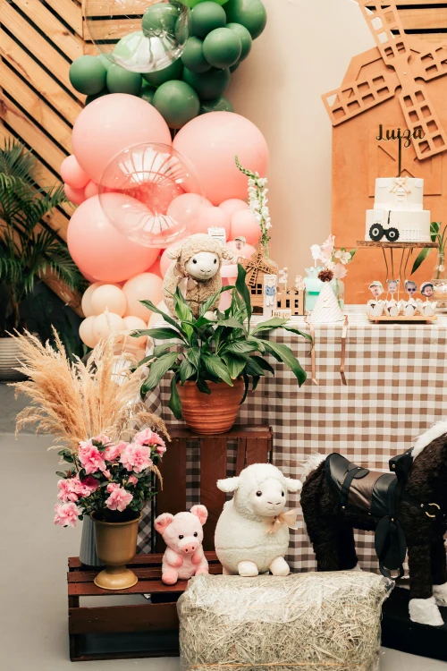 Decoração de festa Fazendinha — Festaria