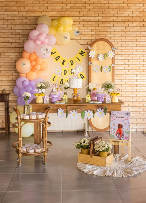 Decoração de festa Flores e Jardim — Festaria