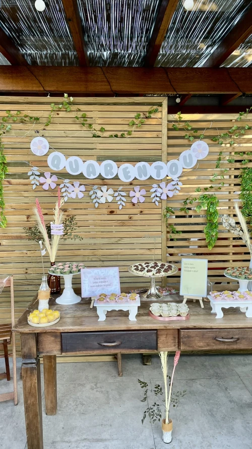 Decoração de festa Flores e Jardim — Festaria