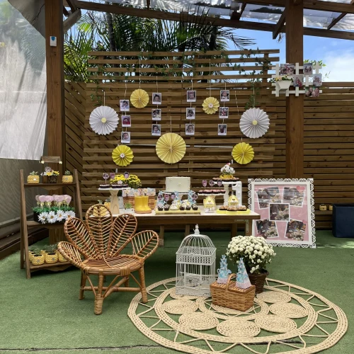 Decoração de festa Flores e Jardim — Festaria