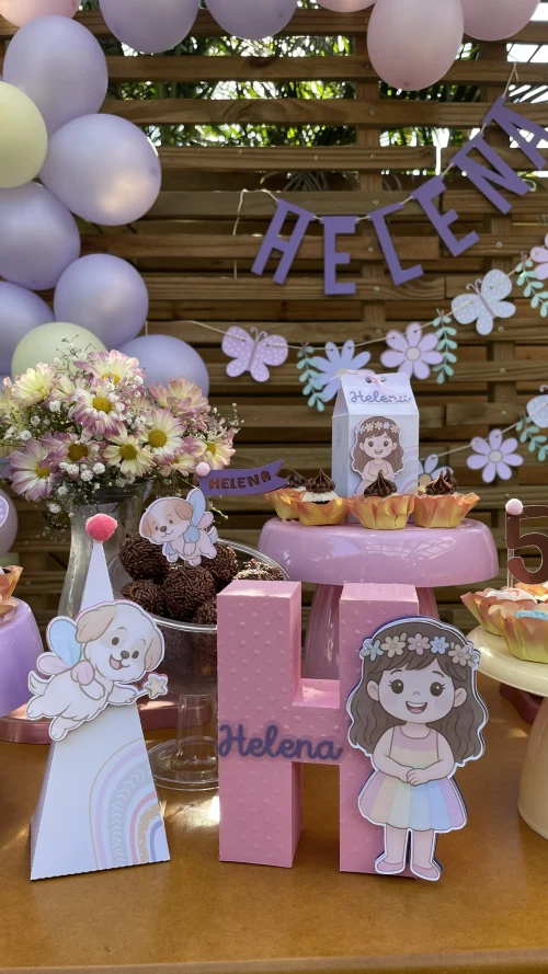 Decoração de festa Flores e Jardim — Festaria