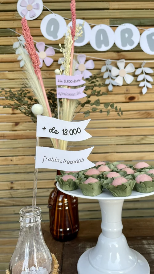Decoração de festa Flores e Jardim — Festaria