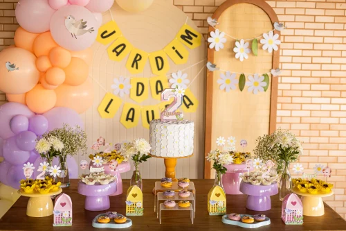 Decoração de festa Flores e Jardim — Festaria