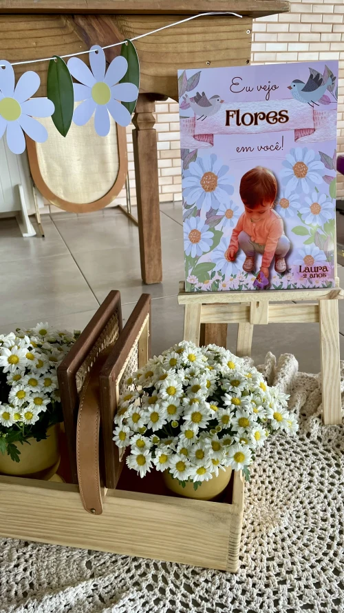Decoração de festa Flores e Jardim — Festaria