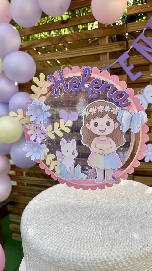 Decoração de festa Flores e Jardim — Festaria