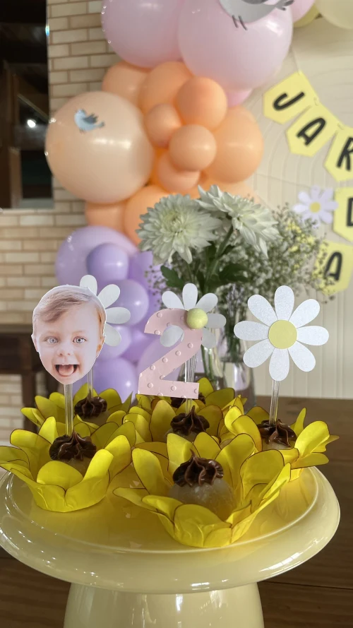 Decoração de festa Flores e Jardim — Festaria