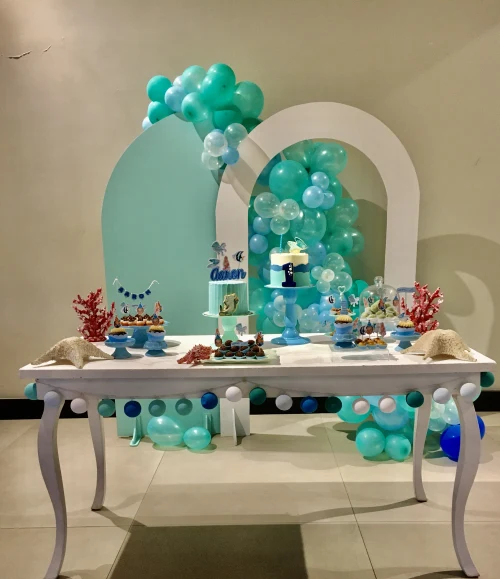 Decoração de festa Fundo do Mar — Festaria
