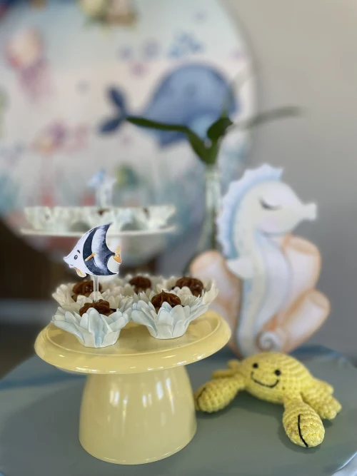 Decoração de festa Fundo do Mar — Festaria