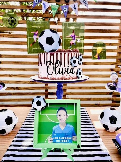Decoração de festa Futebol — Festaria