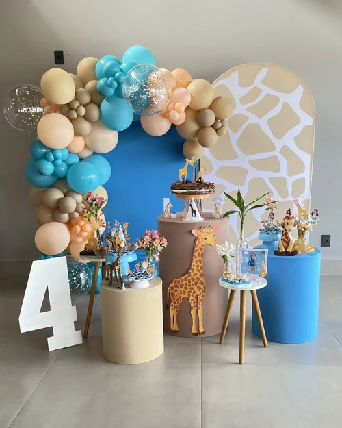 Decoração de festa Girafa — Festaria