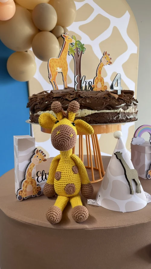 Decoração de festa Girafa — Festaria