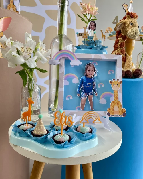 Decoração de festa Girafa — Festaria