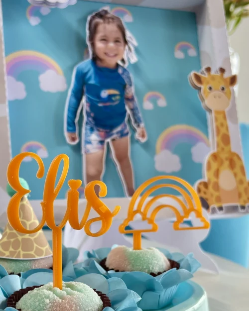 Decoração de festa Girafa — Festaria